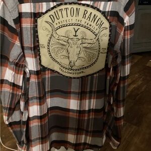 Dutton Ranch Plaid Flannel Shirt